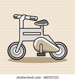 transportation bike theme elements vector,eps