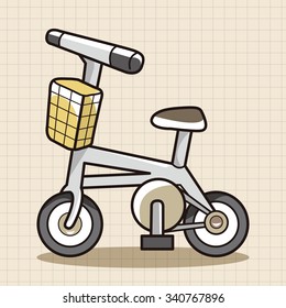 transportation bike theme elements vector,eps