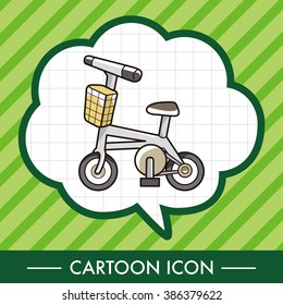 transportation bike theme elements vector,eps