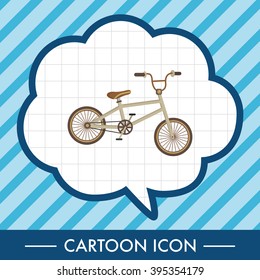 transportation bike theme elements vector,eps