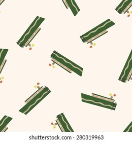 Transportation boat , cartoon seamless pattern background