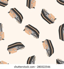 Transportation boat , cartoon seamless pattern background