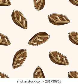 Transportation boat , cartoon seamless pattern background