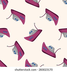 Transportation boat ,seamless pattern