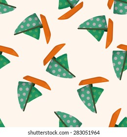 Transportation boat ,seamless pattern