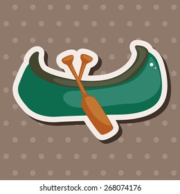 Transportation boat theme elements