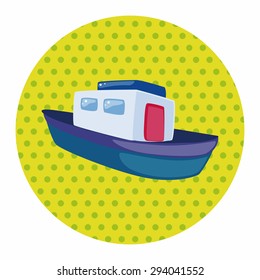 Transportation boat theme elements