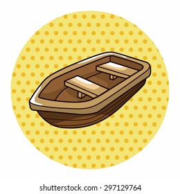 Transportation boat theme elements