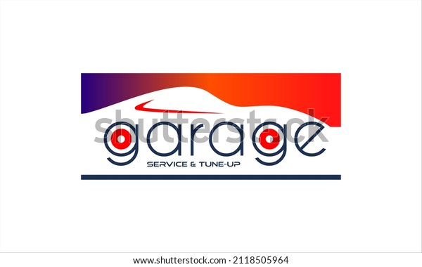 Transportation\
Business logo car service and\
sparepart