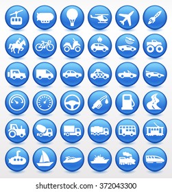 transportation buttons