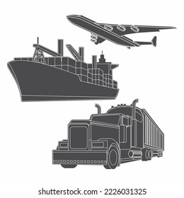 Transportation By Land Air and Sea