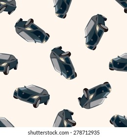 transportation car , cartoon seamless pattern background