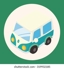 transportation car theme elements 