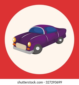 transportation car theme elements