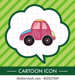 transportation car theme elements