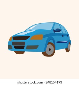transportation car theme elements vector,eps