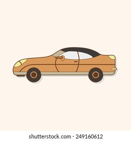 transportation car theme elements vector,eps