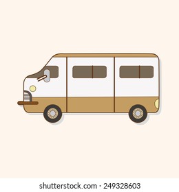 transportation car theme elements vector,eps