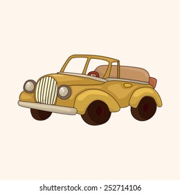 transportation car theme elements vector,eps