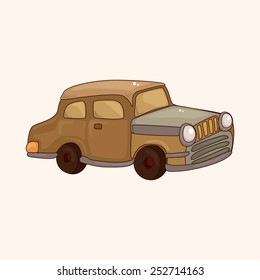 transportation car theme elements vector,eps