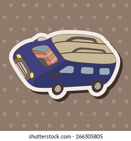 transportation car theme elements vector,eps