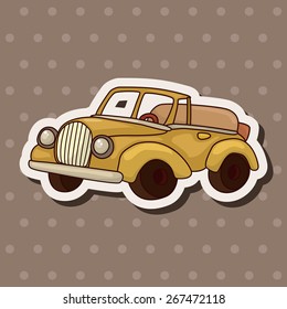 transportation car theme elements vector,eps