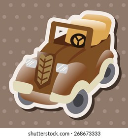 transportation car theme elements vector,eps