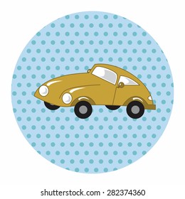 transportation car theme elements vector,eps