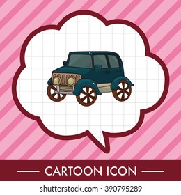transportation car theme elements vector,eps