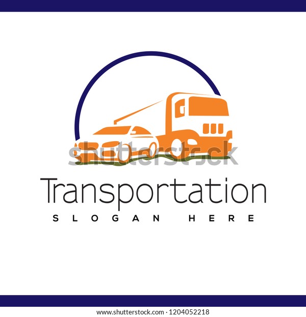 Transportation Car and Truck logo vector.\
Transportation logo\
template