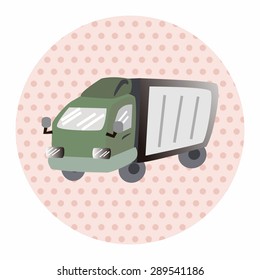transportation car truck theme elements vector,eps