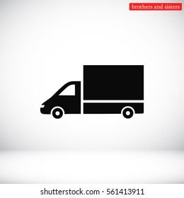 transportation car vector icon 10 EPS