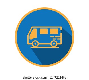 transportation color icons