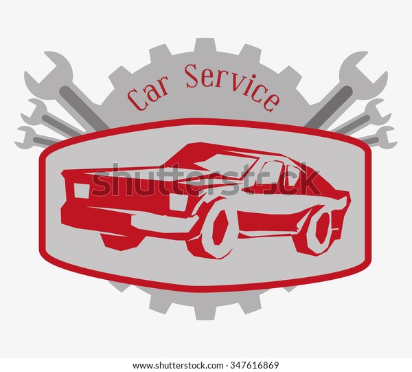 Transportation concept with car service design,\
vector illustration 10 eps\
graphic.