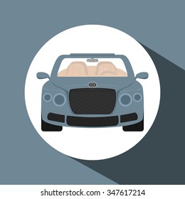 Transportation concept with cars design, vector illustration 10 eps graphic.