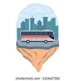 transportation concept cartoon