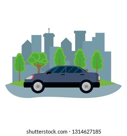 transportation concept cartoon