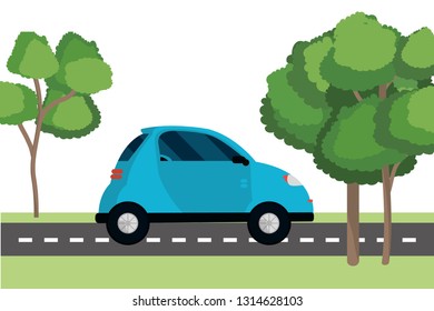transportation concept cartoon