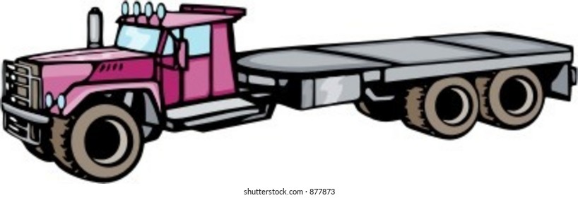 Transportation and container truck. Check my portfolio for many more images of this series.
