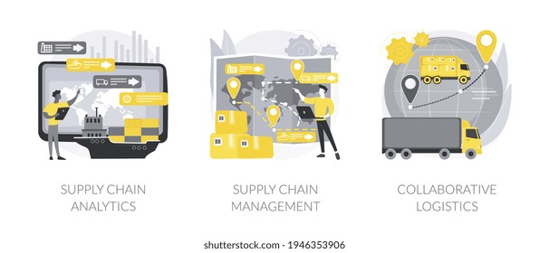 Transportation cost abstract concept vector illustrations.