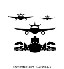 transportation delivery logo