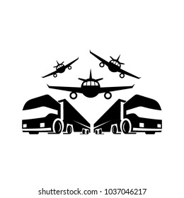 transportation delivery logo