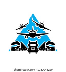 transportation delivery logo