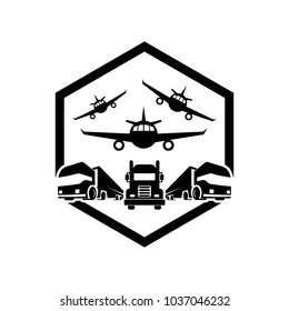 transportation delivery logo
