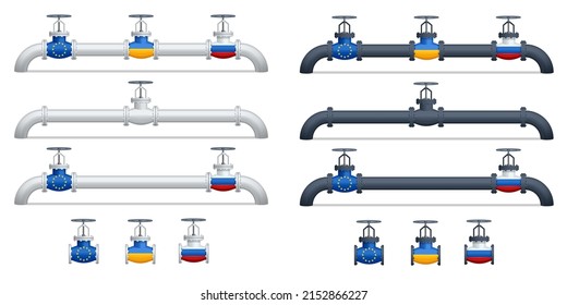 Transportation, delivery, transit of natural gas or petroleum on pipeline between supplier and importer. Gas control equipment. Natural gas supplies. Oil gas industry sanctions, embargo