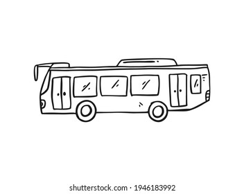 Transportation design and drawing icon with line style. Hand Drawing or Sketch Icon For Graphic Design, Poster, Shirt Design and More.