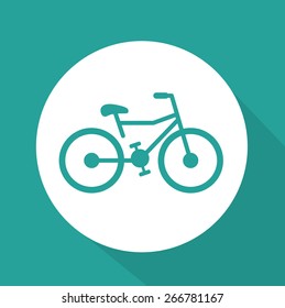 Transportation design over blue background, vector illustration