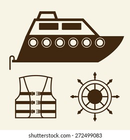 Transportation design over white background, vector illustration