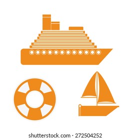 Transportation design over white background, vector illustration