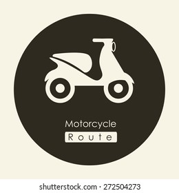 Transportation design over white background, vector illustration